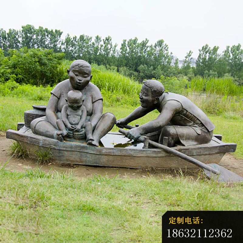 划船铜雕 (3)_800*800
