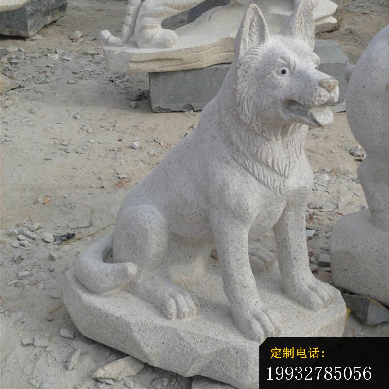十二生肖石雕，公园动物石雕 (27)_800*800