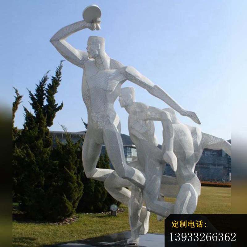 不锈钢运动人物雕塑_800*800
