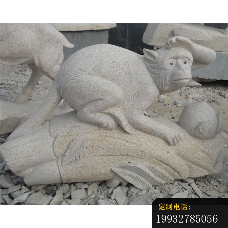 十二生肖石雕，公园动物石雕 (20)_800*800
