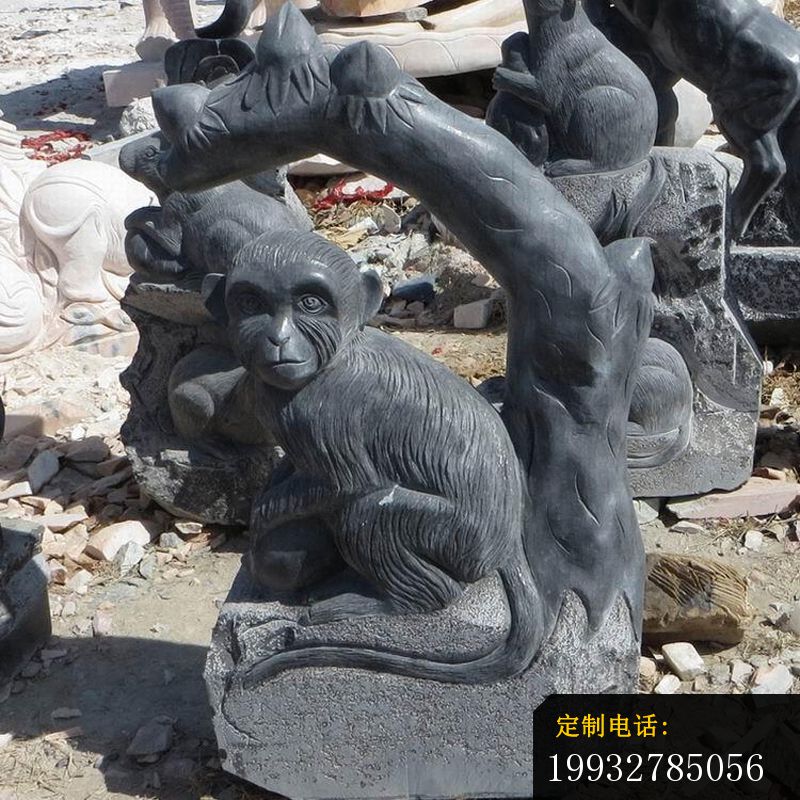 公园十二生肖石雕 青石动物雕塑_800*800