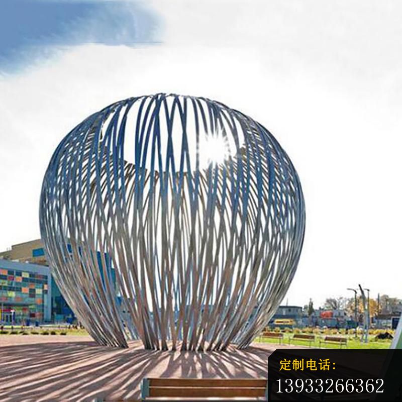 公园不锈钢创意镂空景观雕塑_800*800