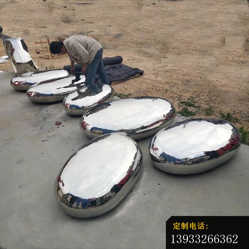 公园不锈钢水滴景观摆件雕塑_800*800