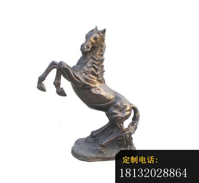 奔腾的铜马雕塑，铜马雕塑_634*585