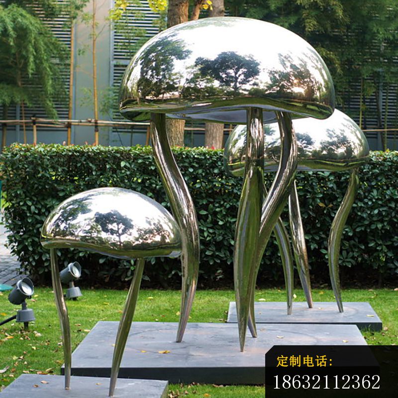 水母雕塑，不锈钢水母雕塑_800*800