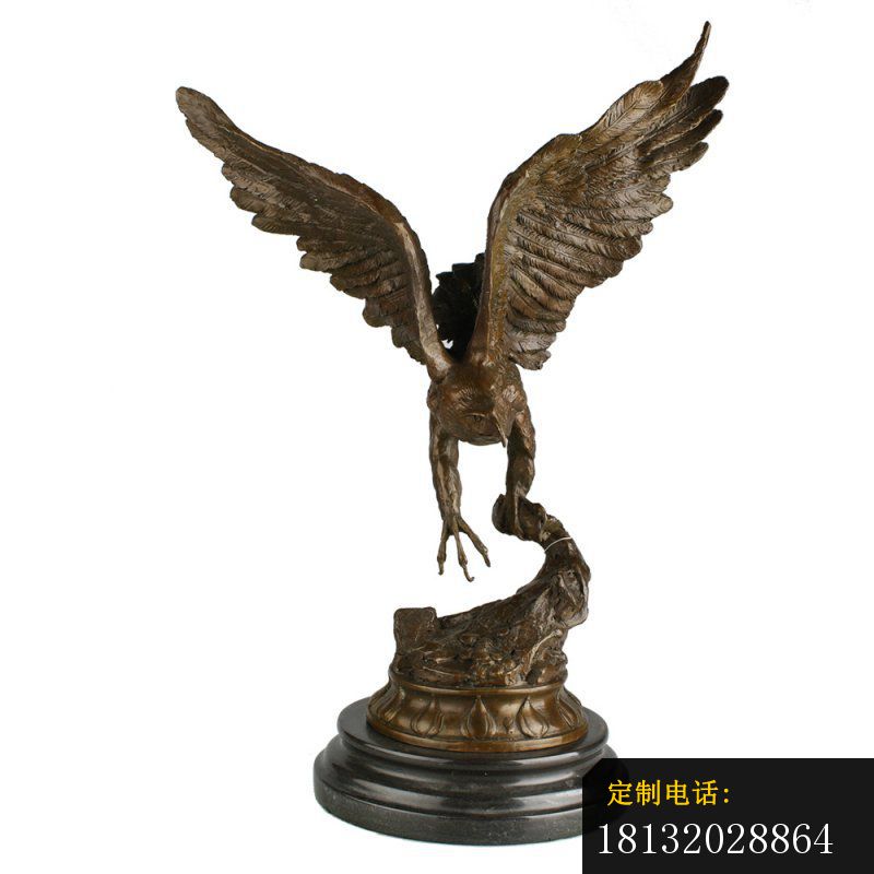 大鹏展翅铜雕，老鹰铜雕_800*800