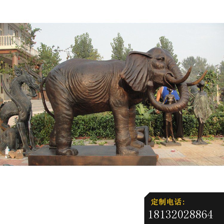 大型铜雕，公园景观雕塑_750*750