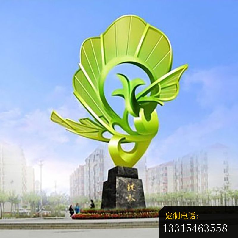 不锈钢绽放雕塑，广场绽放不锈钢雕塑_800*800