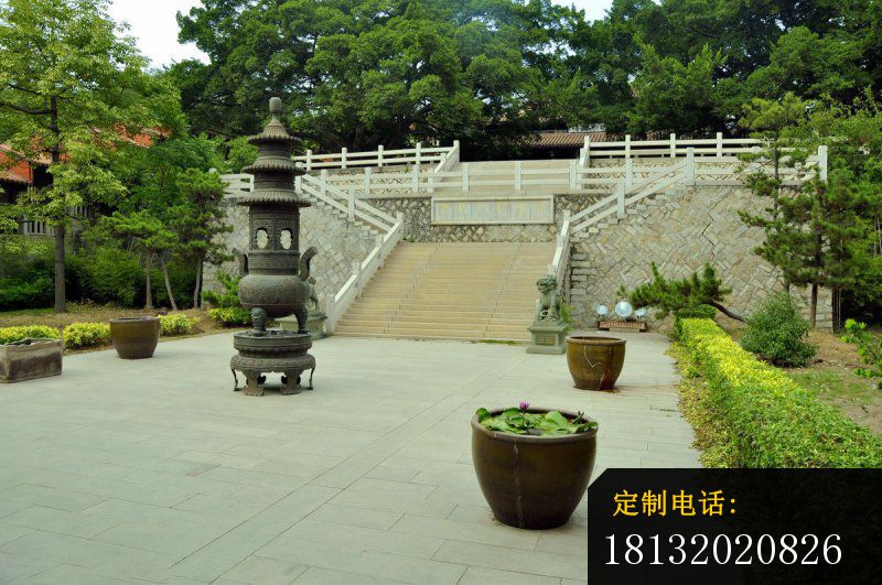 青铜香炉雕塑 寺庙香炉雕塑_800*531