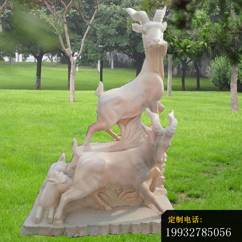 大理石三洋  石雕公园动物雕塑_800*800