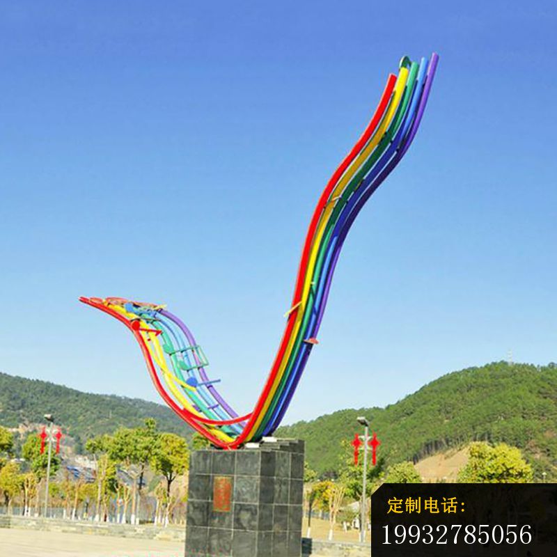 不锈钢彩虹雕塑 (1)_800*800