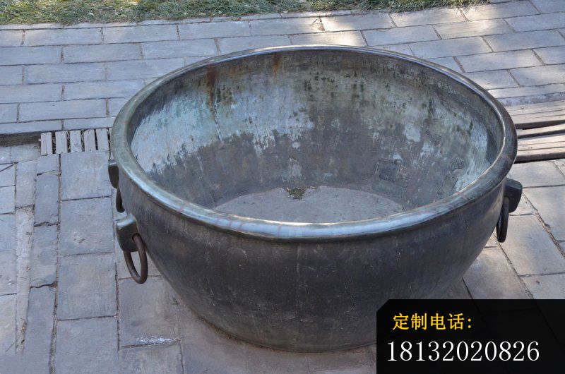 铜雕水缸 仿古铜水缸_800*530