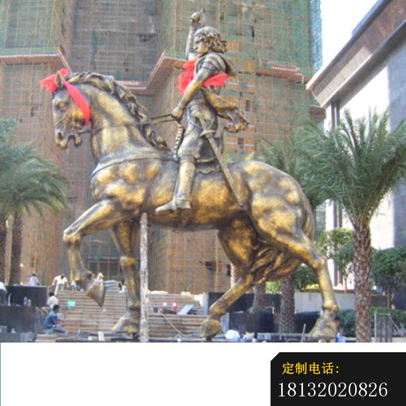 西方骑马战士铜雕 广场纪念雕塑_800*800