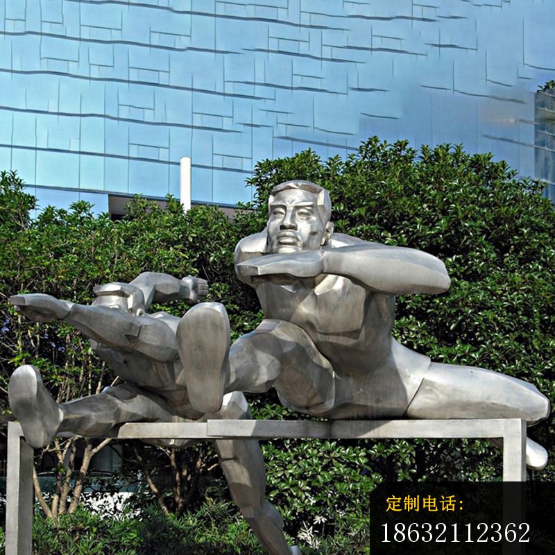 不锈钢压腿人物  广场运动人物_800*800