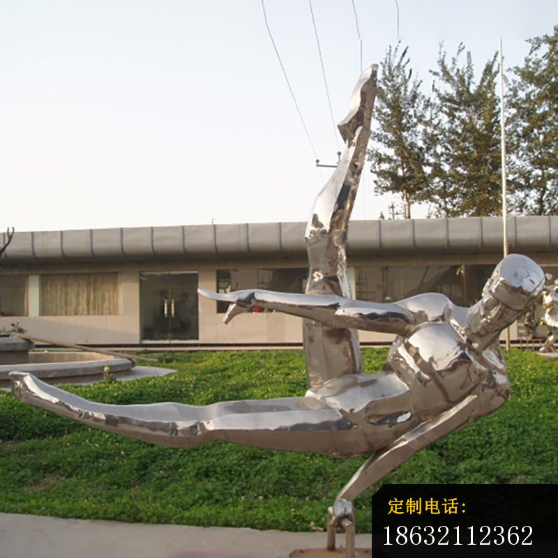 不锈钢鞍马雕塑，公园运动不锈钢雕塑_800*800