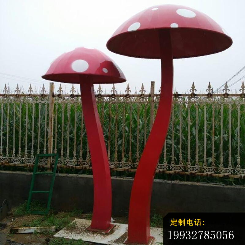 不锈钢蘑菇雕塑 (3)_800*800
