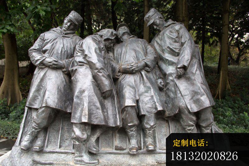 休息铜雕 公园景观雕塑_800*533