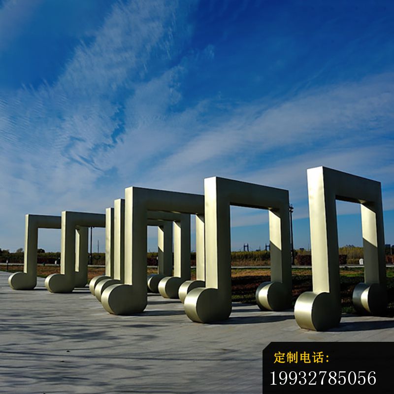 不锈钢音符雕塑 (3)_800*800