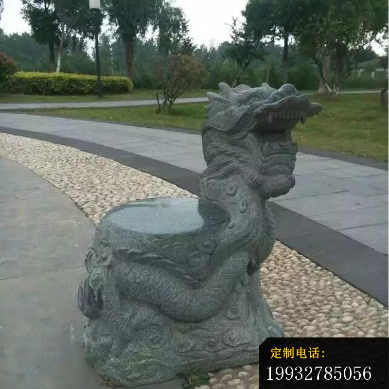 十二生肖石雕，公园十二生肖石雕 (34)_800*800