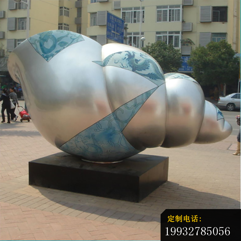 不锈钢海螺雕塑 (1)_800*800