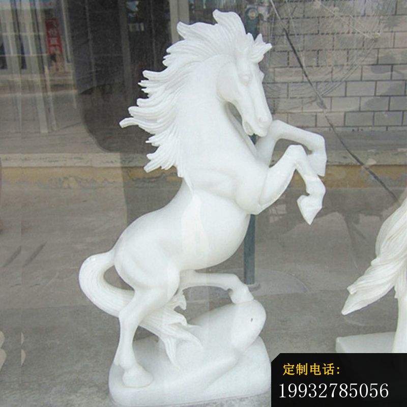 立马石雕，汉白玉马石雕_800*800