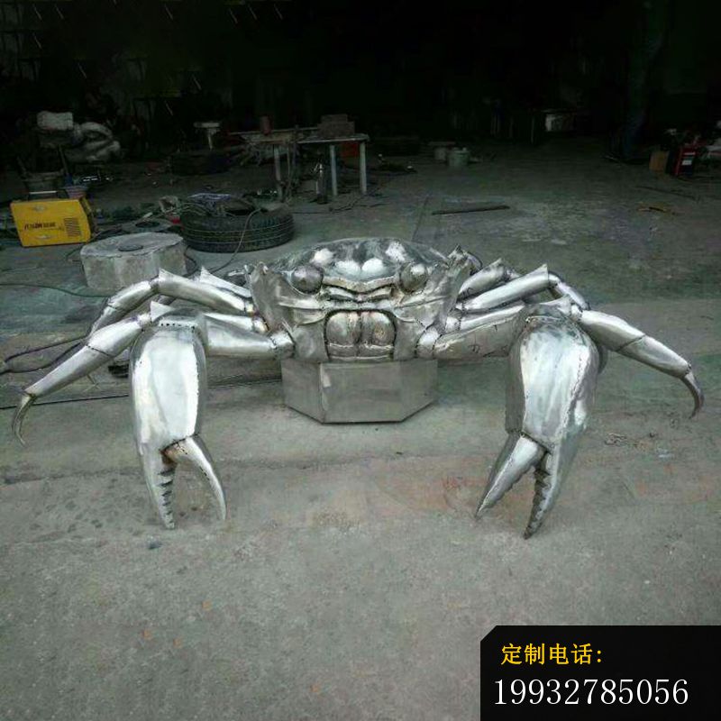 不锈钢螃蟹雕塑 (4)_800*800