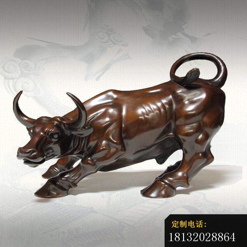 铜雕牛，华尔街景观雕塑_800*800