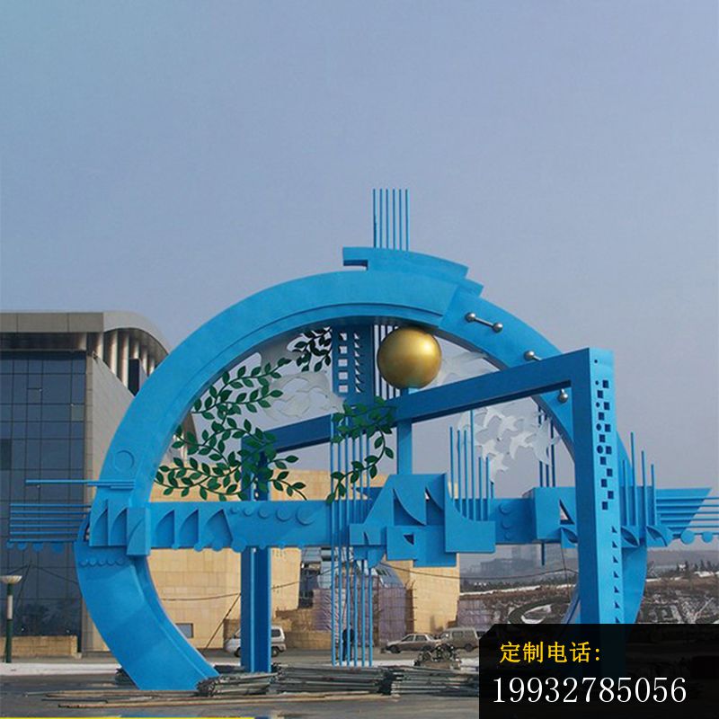 不锈钢大型花园  广场景观雕塑_800*800