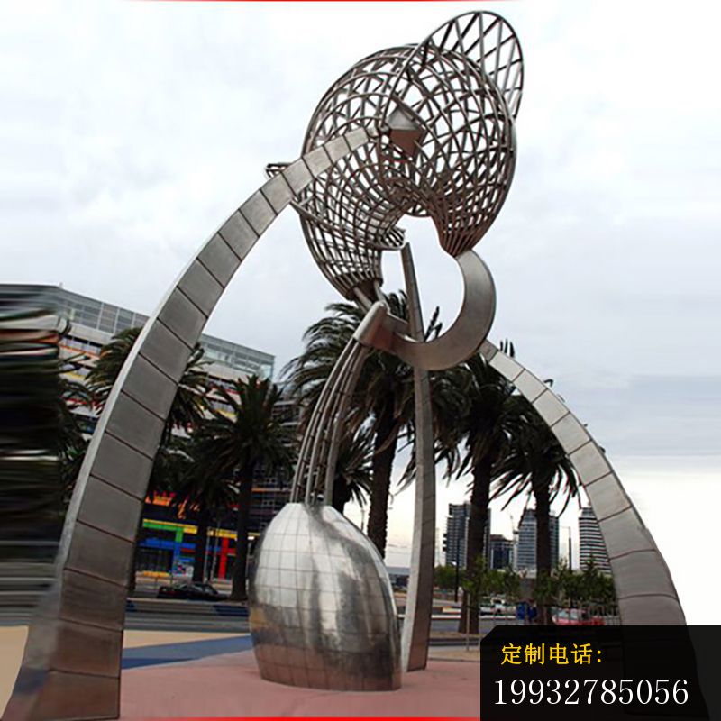 不锈钢海螺雕塑   广场景观摆件 (1)_800*800