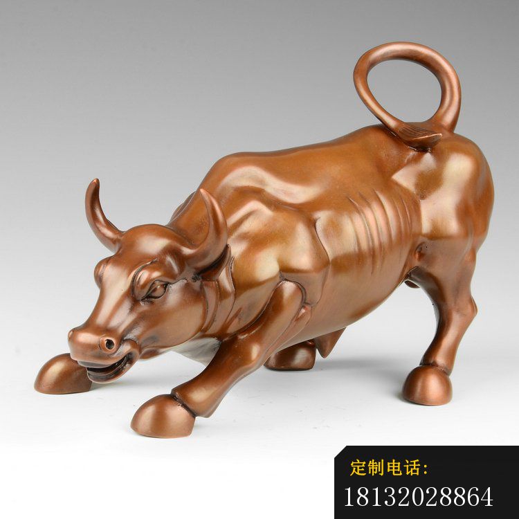 铜牛，公园动物铜雕_750*750