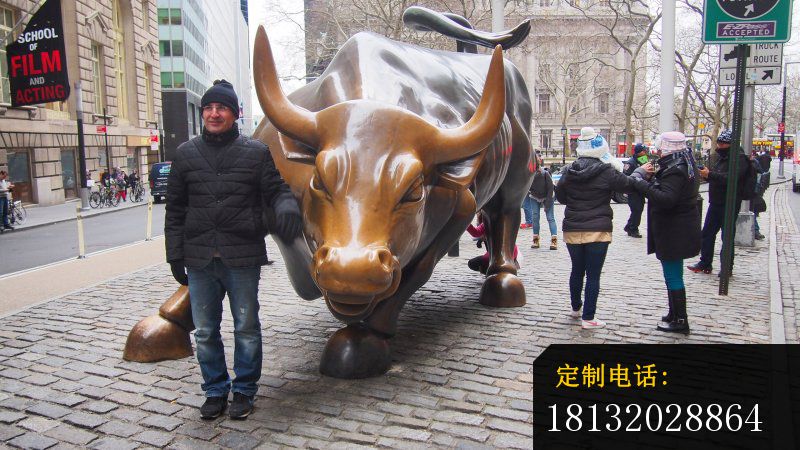 铜牛雕塑，华尔街牛 (7)_800*450