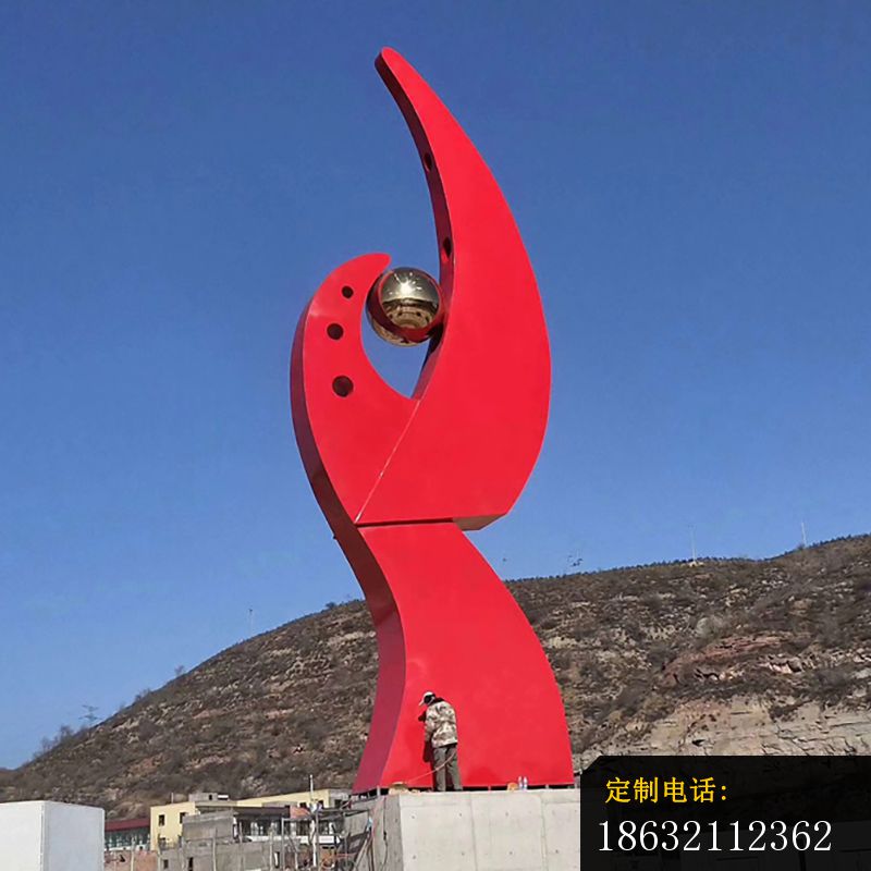 不锈钢环球雕塑 广场不锈钢雕塑 (1)_800*800