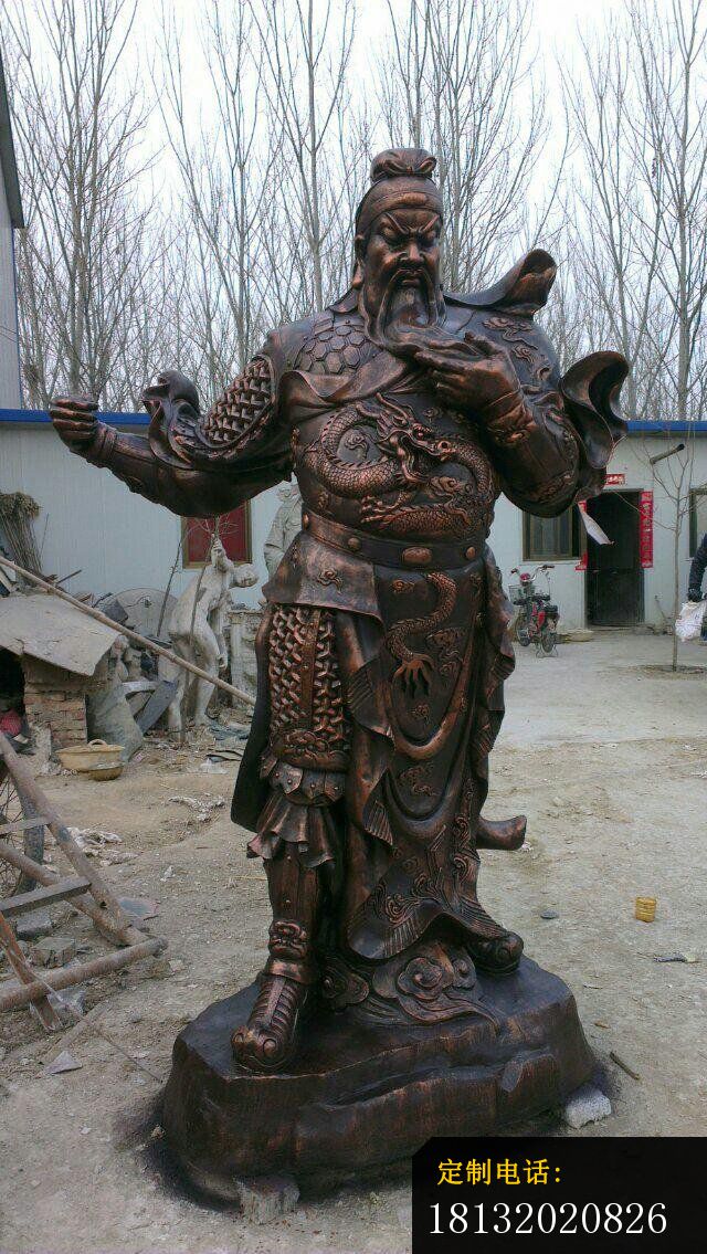 关公铜雕，广场关二爷铜雕_640*1135