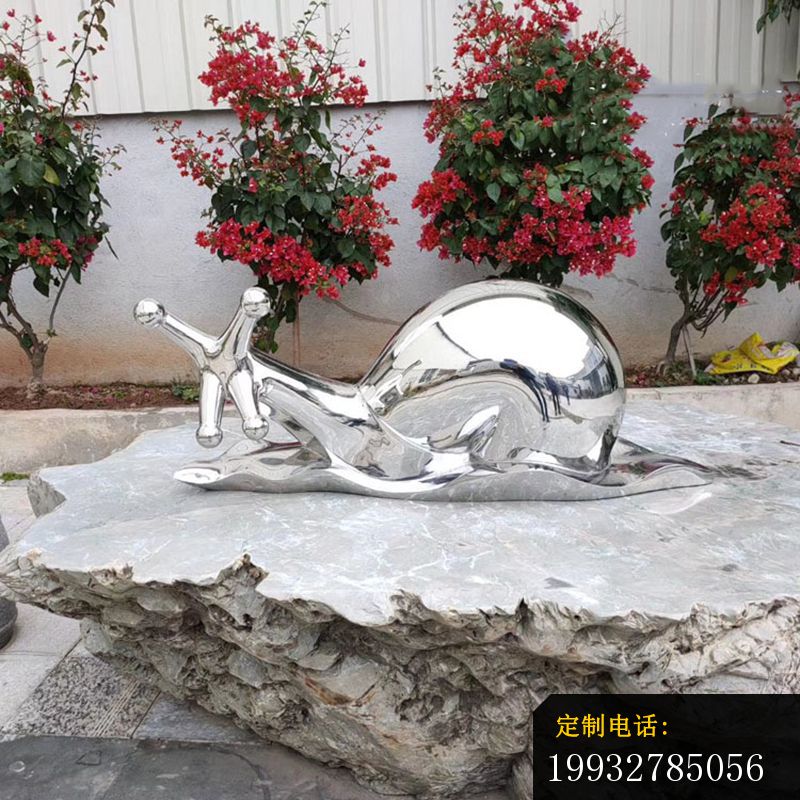 不锈钢蜗牛雕塑 (1)_800*800