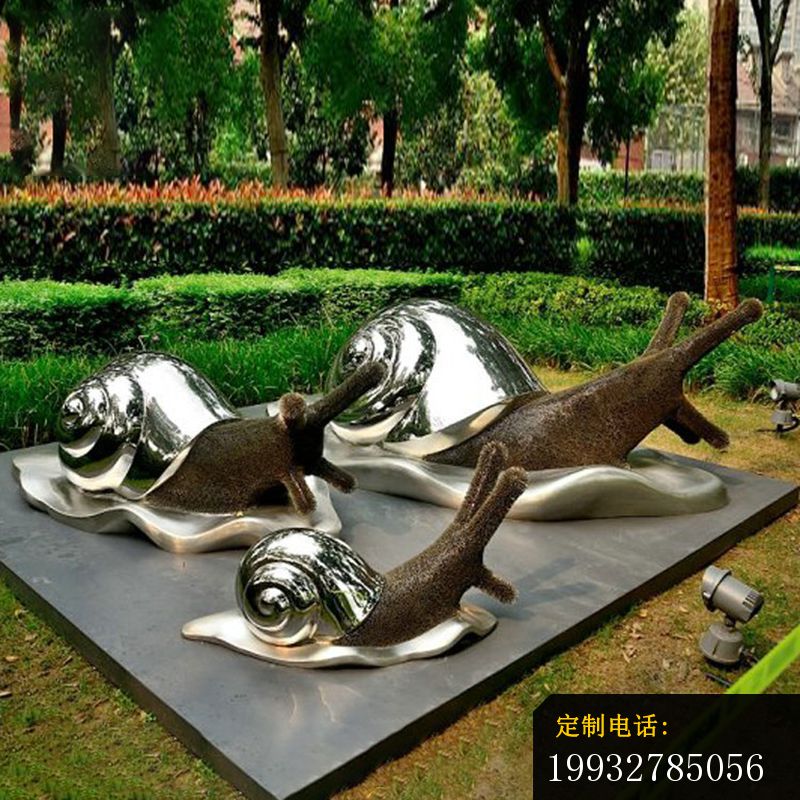 不锈钢蜗牛雕塑 (2)_800*800