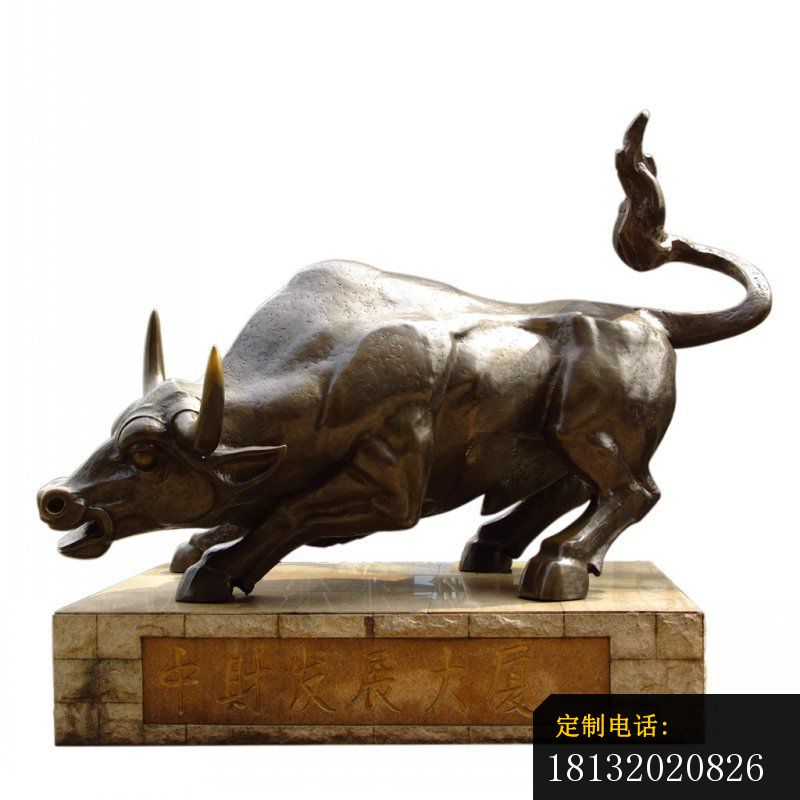华尔街铜牛雕塑广场铜雕牛 (2)_800*800