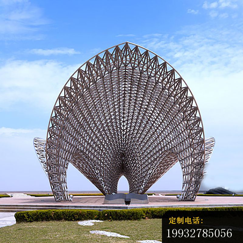 不锈钢字母抽象雕塑  广场景观雕塑_800*800