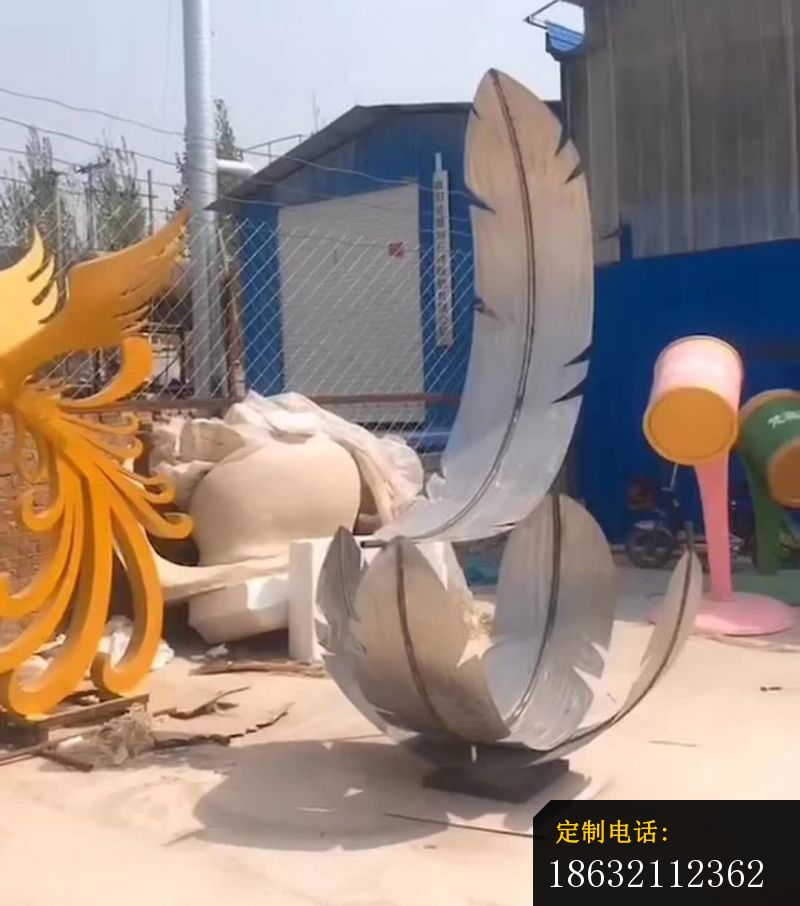 不锈钢羽毛雕塑_800*906