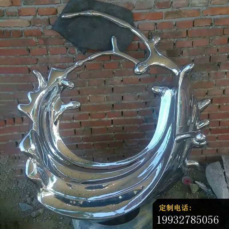 抽象不锈钢雕塑，创意不锈钢雕塑 (2)_800*800