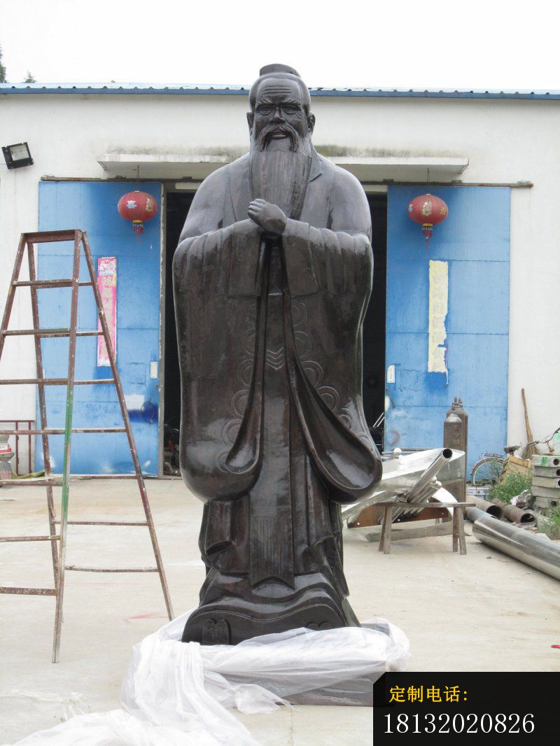 老子铜雕校园古代名人雕塑_800*1066