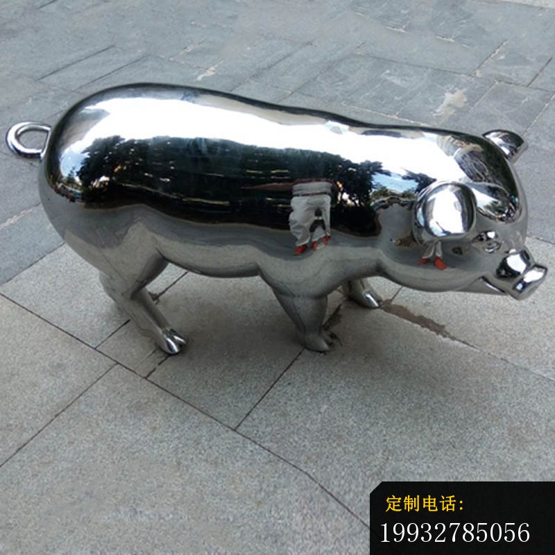 不锈钢猪雕塑 (1)_800*800