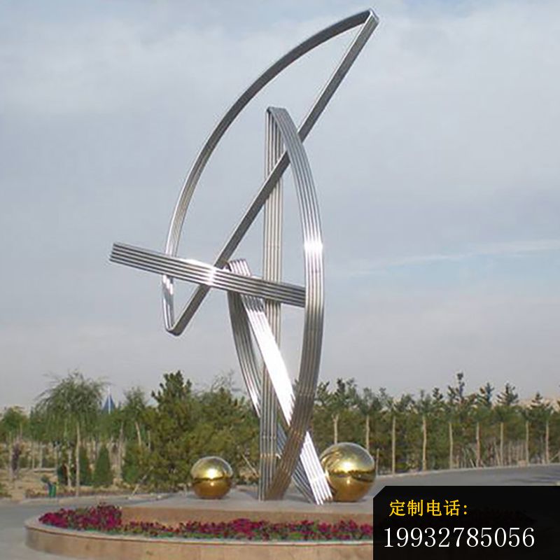不锈钢风车雕塑   广场景观雕塑_800*800