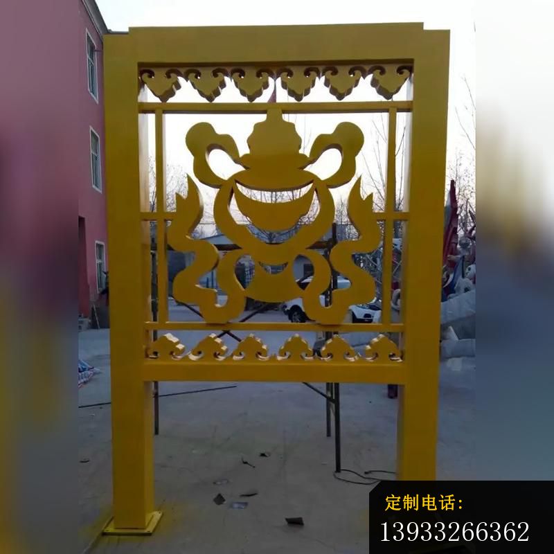 广场不锈钢剪纸雕塑_800*800