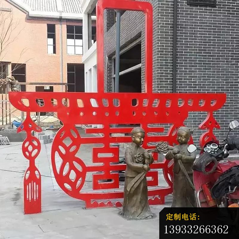 广场不锈钢剪纸景观摆件雕塑_800*800