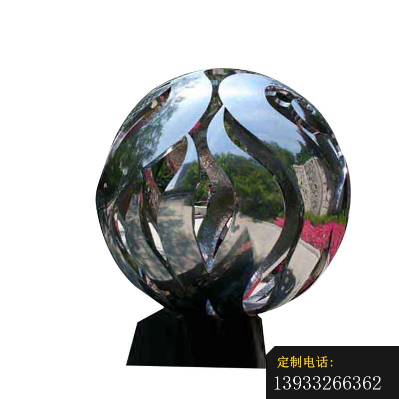 公园不锈钢镜面球景观雕塑_800*800
