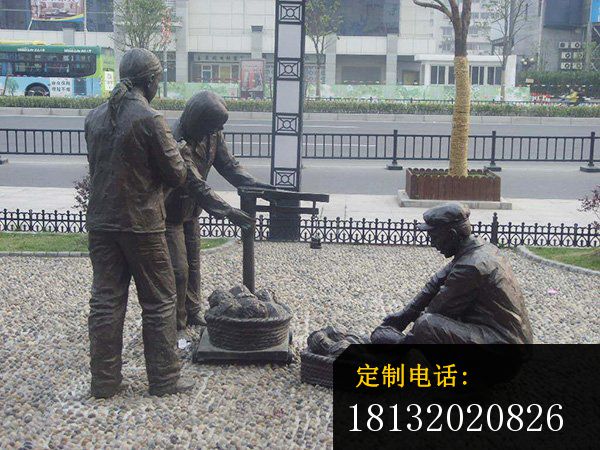 买卖白菜雕塑街边景观小品铜雕_600*450