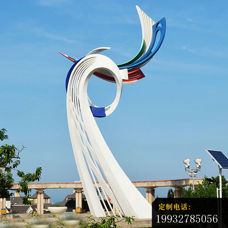 不锈钢海浪   公园景观雕塑 (1)_800*800