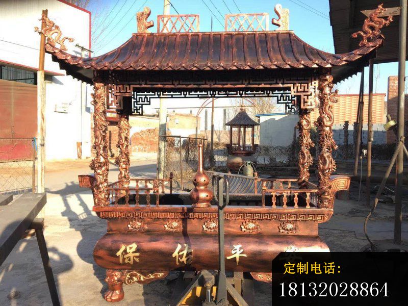 大型铜雕香炉 (2)_800*600