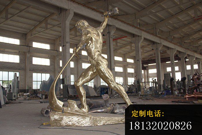 铜雕人物雕塑，人物造型雕塑 (4)_700*467