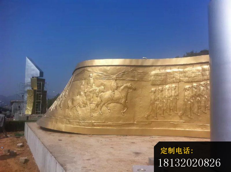 铜书卷雕塑广场大型景观铜雕 (1)_800*597